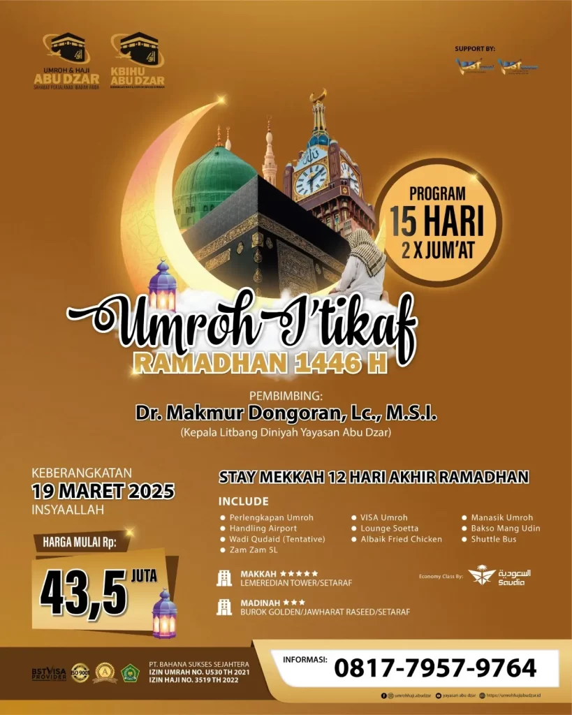 Umroh Itikaf 1446 H